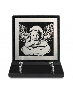 PLAQUE GRANIT NOIR 20X20CM...