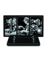 PLAQUE GRANIT 15X28 GRAVURE LASER - FLEURS