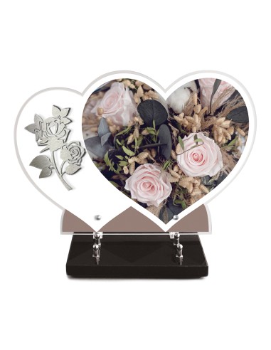 PLAQUE ALTU IMPRIMEE DOUBLE COEUR...
