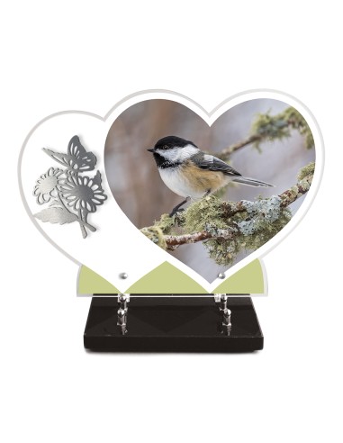 PLAQUE ALTU IMPRIMEE DOUBLE COEUR...