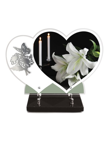 PLAQUE ALTU IMPRIMEE DOUBLE COEUR...