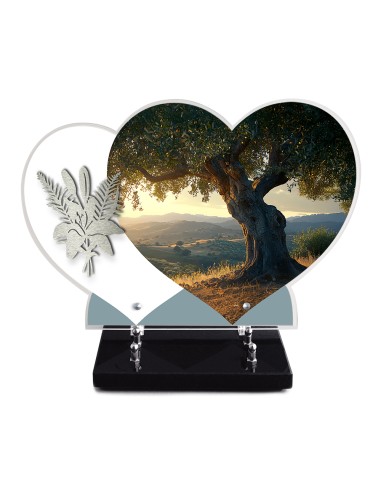 PLAQUE ALTU IMPRIMEE DOUBLE COEUR...