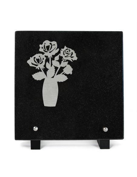 LOT DE 5 PLAQUES GRANIT 20X20CM MOTIF INOX "OFFRE SPECIALE" A 149.50€
