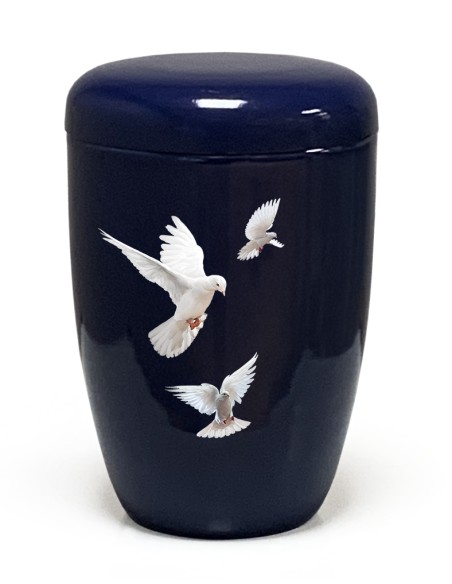 URNE METAL DECOR COLOMBES 4L - 17x25CM
