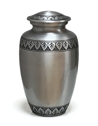 URNE ALUMINIUM GRAVEE 4L - 17x30CM