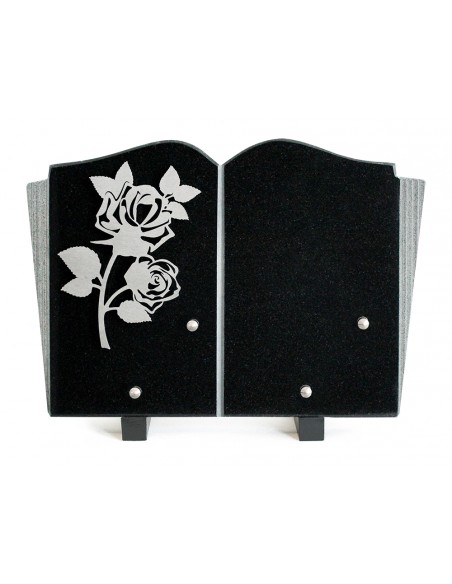 PLAQUE GRANIT 20X30 INOX ROSE