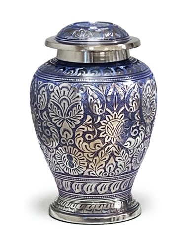 URNE ALUMINIUM GRAVEE 3.5L - 19x28CM
