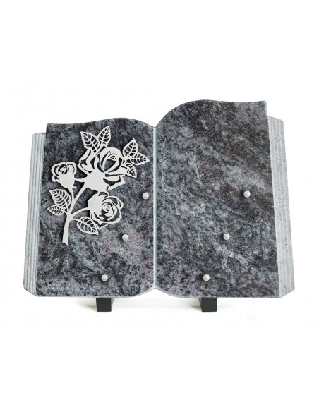 PLAQUE GRANIT LIVRE 25X35CM INOX ROSE