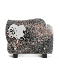 PLAQUE GRANIT 15X21CM INOX...