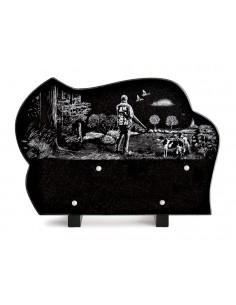 PLAQUE GRANIT 20X30 GRAVURE...