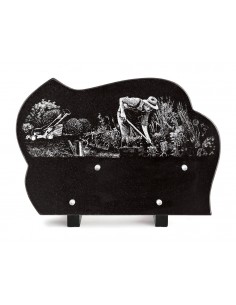 PLAQUE GRANIT 20X30 GRAVURE...