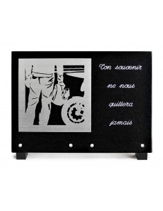 PLAQUE GRANIT NOIR 25X35CM...