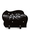 PLAQUE GRANIT 20X30 GRAVURE LASER - RUGBY