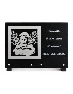 PLAQUE GRANIT NOIR 25X35CM...