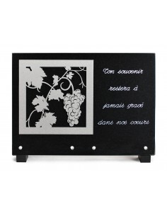 PLAQUE GRANIT NOIR 25X35CM...
