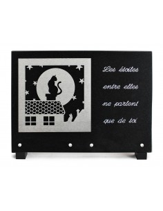 PLAQUE GRANIT NOIR 25X35CM...