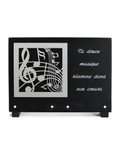 PLAQUE GRANIT NOIR 25X35CM...