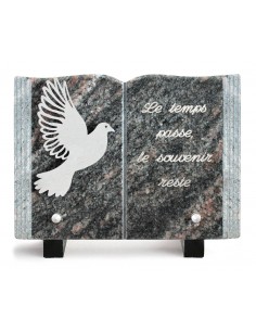 PLAQUE GRANIT LIVRE 15X21CM...