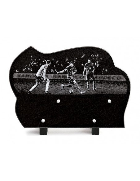 PLAQUE GRANIT 20X30 GRAVURE LASER - FOOT