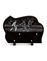 PLAQUE GRANIT 20X30 GRAVURE LASER - FOOT