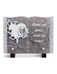 PLAQUE GRANIT LIVRE 15X21CM...