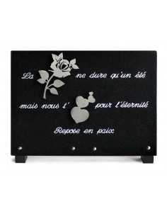 PLAQUE GRANIT NOIR 25X35CM...
