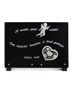 PLAQUE GRANIT NOIR 25X35CM...