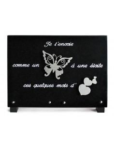 PLAQUE GRANIT NOIR 25X35CM...