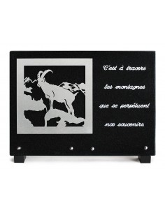PLAQUE GRANIT NOIR 25X35CM...