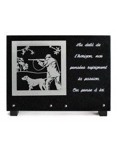 PLAQUE GRANIT NOIR 25X35CM...