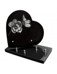 PLAQUE GRANIT COEUR 26X26...