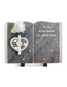 PLAQUE GRANIT LIVRE 25X35CM...