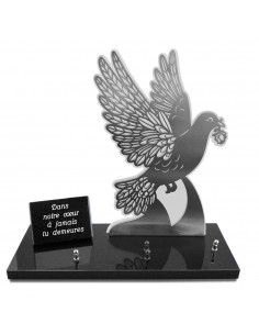 PLAQUE ALTU COLOMBE 37X40CM...