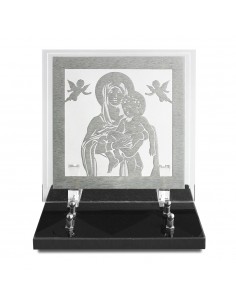 PLAQUE ALTU 21X21CM DECOR INOX