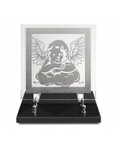 PLAQUE ALTU 21X21CM DECOR INOX