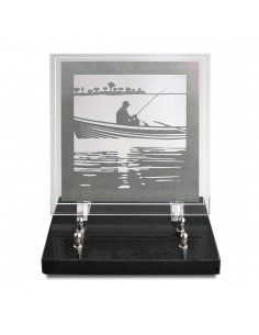 PLAQUE ALTU 21X21CM DECOR INOX