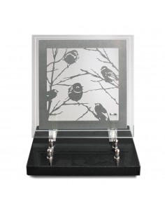 PLAQUE ALTU 21X21CM DECOR INOX