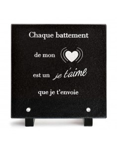 PLAQUE GRANIT 20X20 TEXTE