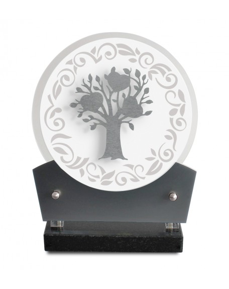 PLAQUE ALTU 18X21CM + DECOR INOX