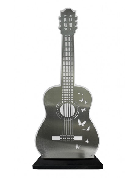 GUITARE INOX 35X84 FORMAT XL DOUBLE ALTU INCOLORE SANS INTER