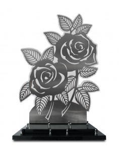 ROSES INOX 49X67 FORMAT XXL...