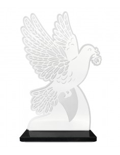 COLOMBE INOX BLANC 49X67...