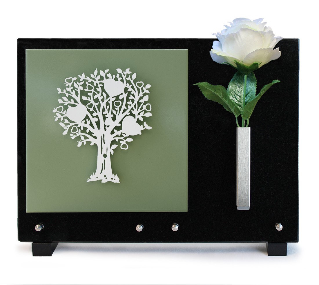 PLAQUE GRANIT GRES CERAME 25X35CM DECOR INOX